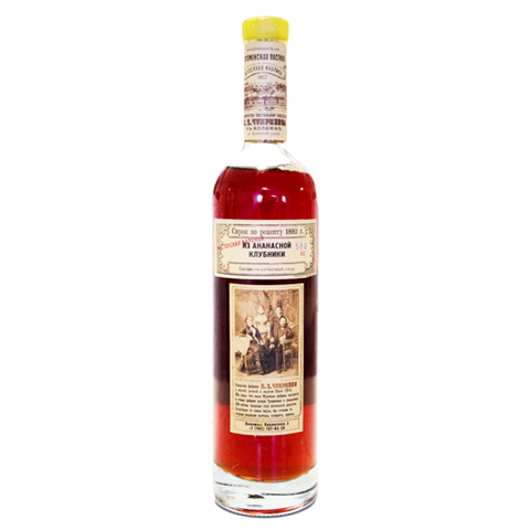Сироп из ананасной клубники