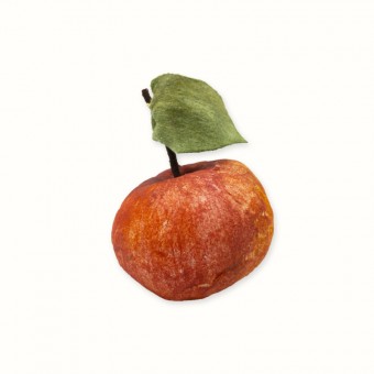 «Яблоко» ватная игрушка ручной работы